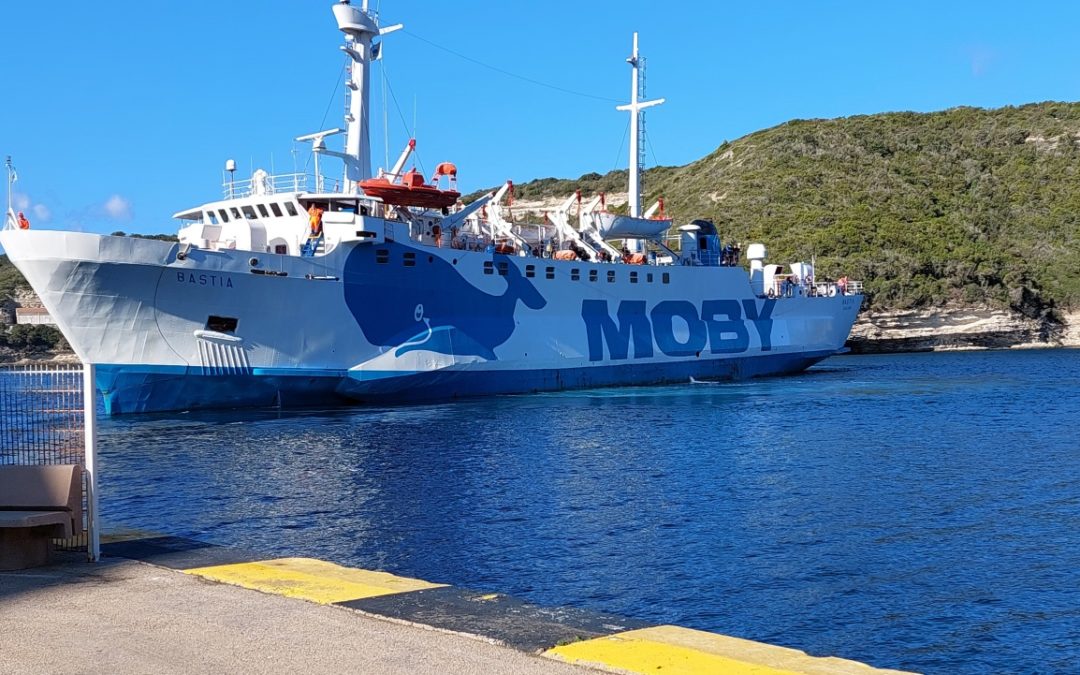 Départ vers la Sardaigne